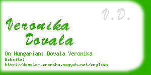 veronika dovala business card